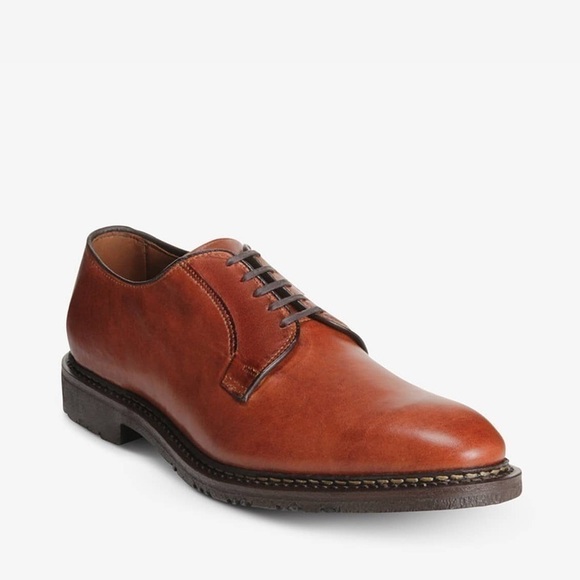 Allen‎ Edmonds Badlands Leather Comfort Shoes in Brown Size 9 - Picture 1 of 8